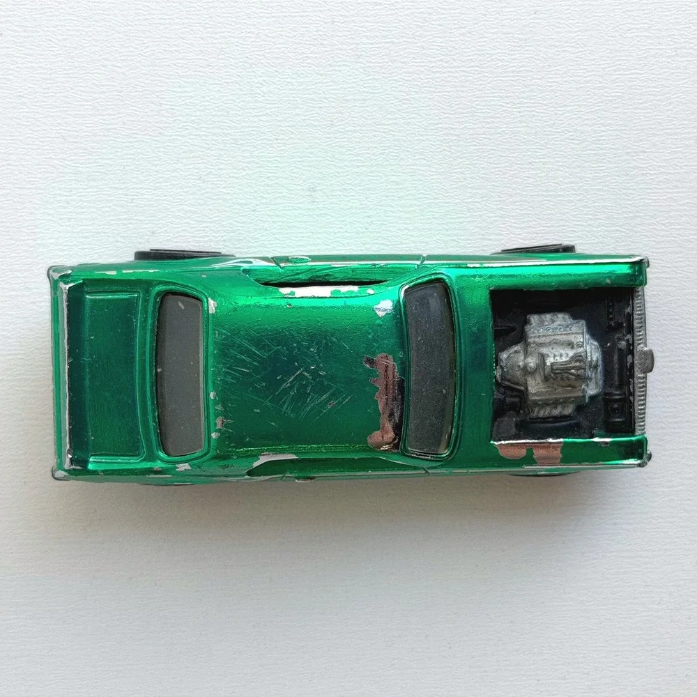 Vintage Hot Wheels 1967 Nitty Gritty Kitty Redline Car Green Rare Flames Custom‎